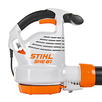 STIHL SHE 81 Электрический всасывающий измельчитель STIHL 48110110839, Воздуходувные устройства электрические Штиль